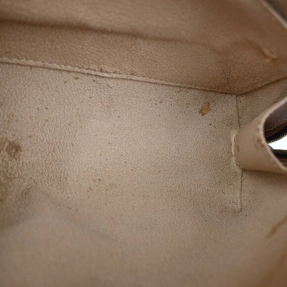 LOUIS VUITTON Trousse Demi Ronde Pouch Monogram Leather Brown M47520 04KB257 - Picture 12 of 16